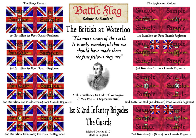25mm/28mm British at Waterloo - Battle Flag